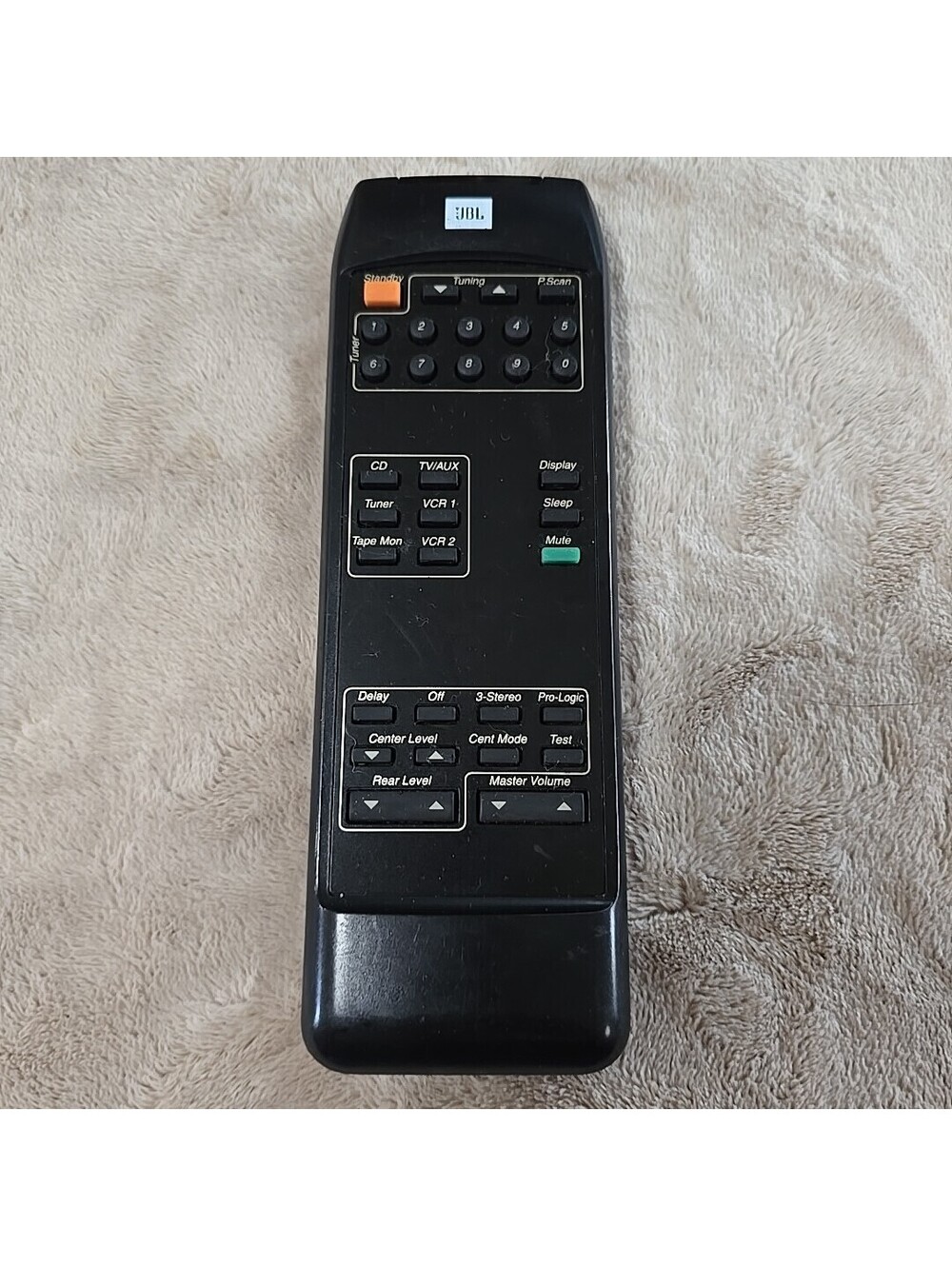 JBL 541810128011 Replacement Remote Control No Battery Cover Black